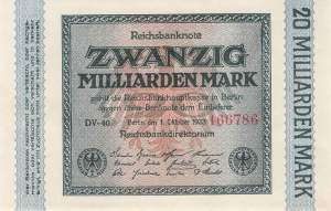 20 Milliarden Mark ro.115b DV